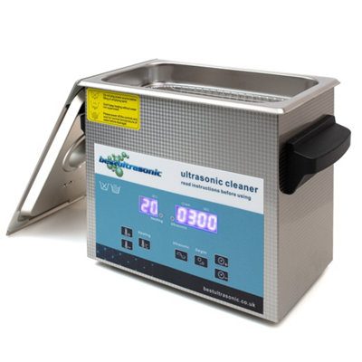 B&Q 3 Litre Professional Digital Ultrasonic Cleaner