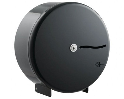 Holcombe Trading 10 Inch Mini Jumbo Toilet Tissue Dispenser (Graphite Grey) from B&Q