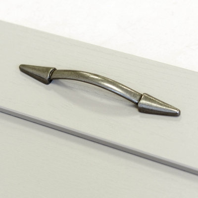 128mm Cast Iron Sherwood Bow Handle from B&Q