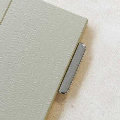 32mm Polished Chrome Pull Handle from B&Q