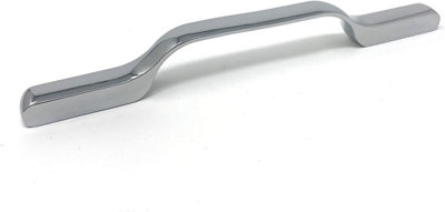 160mm Polished Chrome Bridge Handle from B&Q