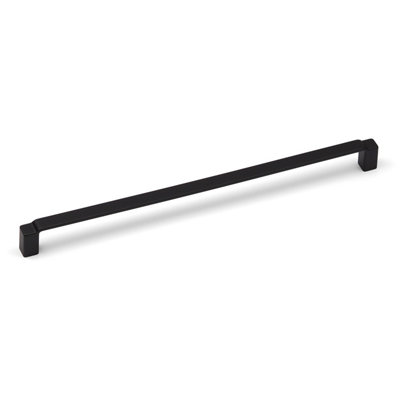  - 320mm Matt Black Cabinet Handle Stepped Kitchen Cupboard Door Drawer Pull Bathroom Bedroom Furniture Replacement