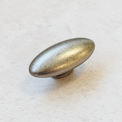 Antique Pewter Kitchen Cabinet Door Knob Pull from B&Q