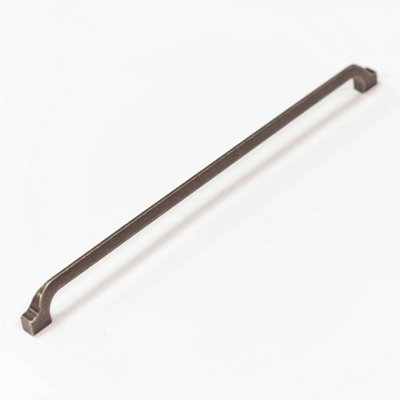 320mm Antique Pewter Traditional Iron Cabinet D-Handle from B&Q