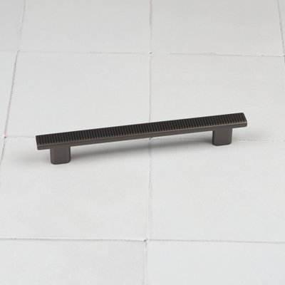 Anthracite Dark Grey Kitchen Handle Pull 128mm Furniture Drawer Cupboard Upcycle Wardrobe Diy from B&Q