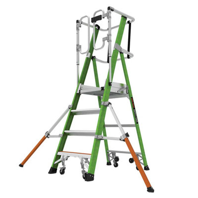 Little Giant 4 Tread Fibreglass Grp Safety Cage 2.0 from B&Q