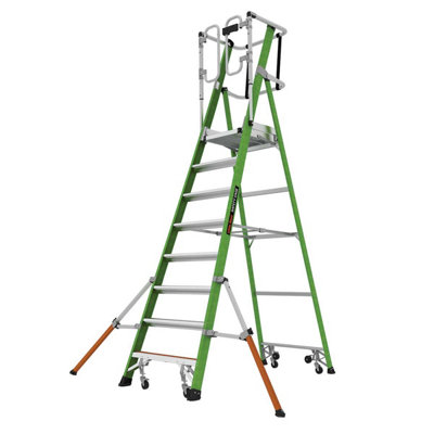 Little Giant 8 Tread Fibreglass Grp Safety Cage 2.0 from B&Q
