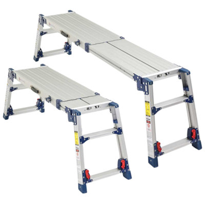 Tb Davies Xtend+Climb Proseries Fully Adjustable Work Platform from B&Q