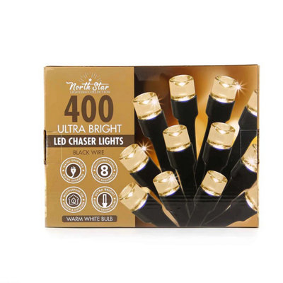 400 Ultra Bright Led Chaser Lights from B&Q