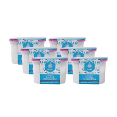 6Pack Scented Dehumidifier Moisture Absorber RemoverFresh Linen from B&Q