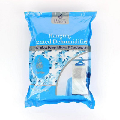 Hanging Scented Dehumidifier Moisture Absorbers Pack Of 6 from B&Q