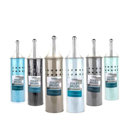 Stainless Steel Toilet Brush Colours Assorted from B&Q