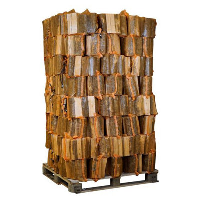 Fire Guru Kiln Dried Birch Logs In 25L Nets-90 from B&Q