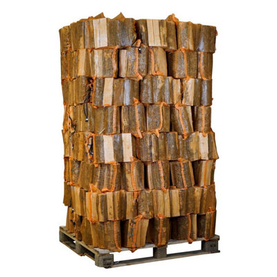 Fire Guru Kiln Dried Ash Firewood Logs 90 X 25L Nets from B&Q