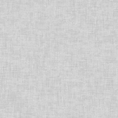 Muriva Grey Cambric Texture Wallpaper 196301