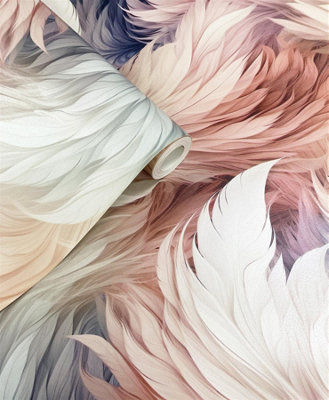 Muriva Unisex Multicolor Plumes Feathers Wallpaper - Image 9