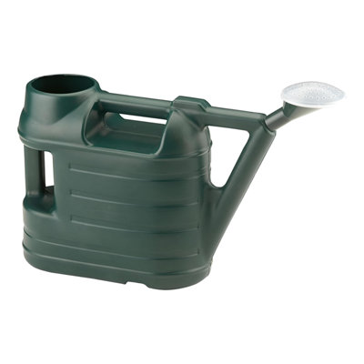 Divchi Watering Can Comes Complete With Sprinkler Rose And Is Ideal For Light Watering Around Your Garden-Green 6.5 Litre from B&Q
