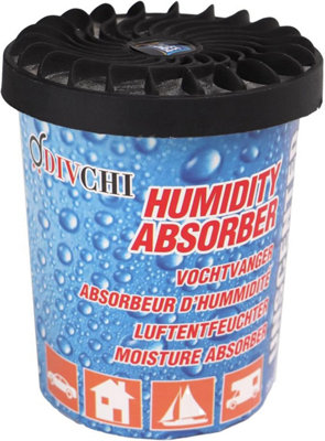Divchi Moisture Absorber Neutral Dehumidifier, Stop Damp, Mildew, Mould Condensation Moisture Absorber Remover For Rooms, Basement Lavender