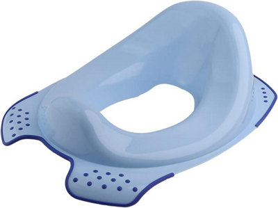 Divchi Toilet Training Seat Combo Unisex White For Safe Toddler Loo Potty Training In The Bathroom And Home (Blue) from B&Q