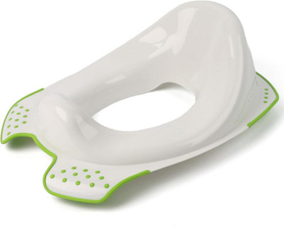 Divchi Toilet Training Seat Combo Unisex White For Safe Toddler Loo Potty Training In The Bathroom And Home (Green) from B&Q