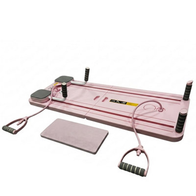 Marcy Unisex Pink Pilates Total Body Core Trainer Multi-Function Folding Design In | : 4.75Kg - Image 2