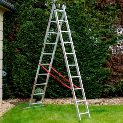 Home Master 10 Rung 2 Section Combination Ladder