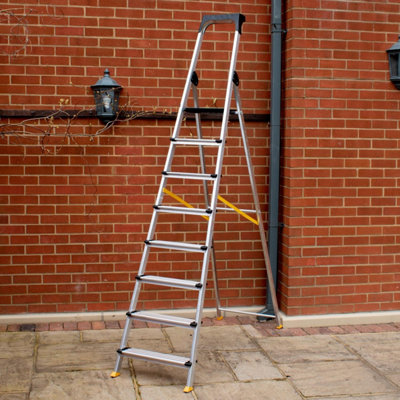 Trade Master Pro 8 Step Platform Step Ladders