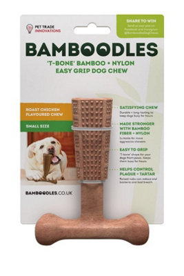B&Q Bamboodles T-Bone Chicken Flavour Small 4"