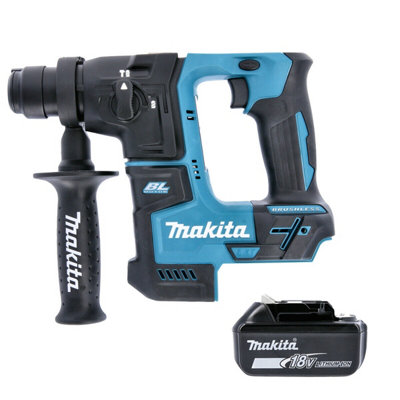Makita Dhr171Z 18V Lxt Cordless Brushless Sds Plus Rotary Hammer Drill With 1 X 3Ah Battery from B&Q