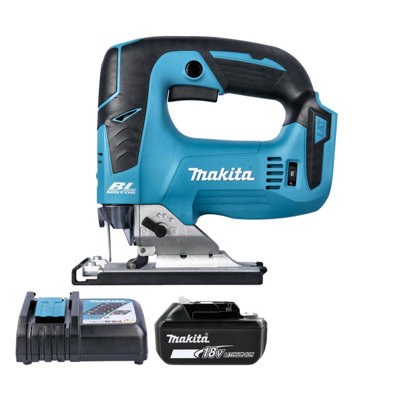 Makita Djv182Z 18V Lxt Cordless Brushless 26mm 390W Jigsaw With 1 X 5Ah Battery & Charger from B&Q