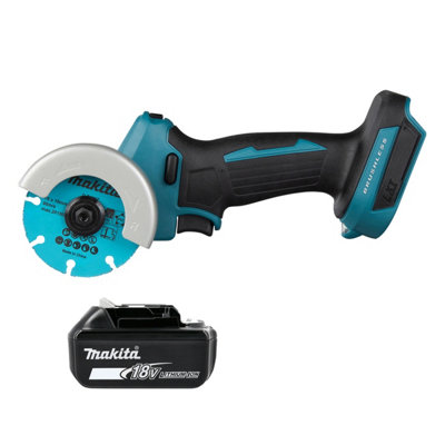 Makita Dmc300Z 18V Lxt Cordless Brushless 76mm Cut-Off Saw With 1 X 3Ah Battery from B&Q