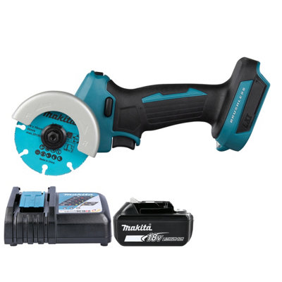 Makita Dmc300Z 18V Lxt Cordless Brushless 76mm Cut-Off Saw With 1 X 3Ah Battery & Charger from B&Q