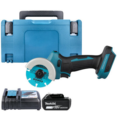 Makita Dmc300Z 18V Lxt Cordless Brushless 76mm Cut-Off Saw With 1 X 3Ah BatteryCharger & Case from B&Q