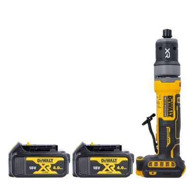 Dewalt Dcg420 18V Xr Compact Cordless Brushless Inline Die Grinder With 2 X 4Ah Batteries from B&Q