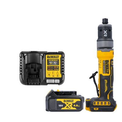 Dewalt Dcg420 18V Xr Compact Cordless Brushless Inline Die Grinder With 1 X 4Ah Battery & Charger from B&Q
