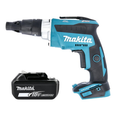Makita Dfs251 18V Lxt Brushless 1/4" Hex High Speed Tek Screwdriver With 1 X 6Ah Battery from B&Q
