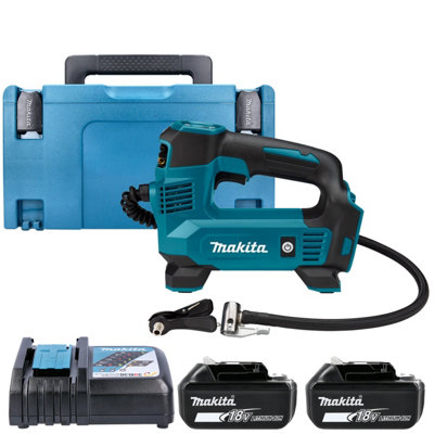 Makita Dmp180Z 18V Lxt Cordless 8.3Mbar12L/min Tyre Inflator With 2 X 6Ah BatteriesCharger & Case from B&Q