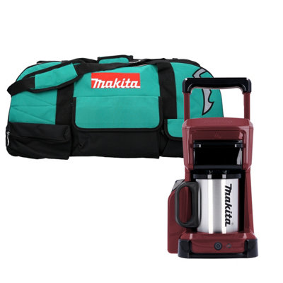 Makita Dcm501Zar 12V Max/18V Cxt/lxt Cordless Cofee Maker With Lxt600 Tool Bag from B&Q