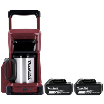 Makita Dcm501Zar 12V Max/18V Cxt/lxt Cordless Coffee Maker With 2 X 5.0Ah Batteries from B&Q