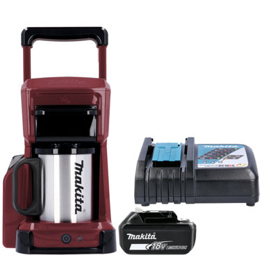 Makita Dcm501Zar 12V Max/18V Cxt/lxt Cordless Coffee Maker With 1 X 5.0Ah Battery & Charger from B&Q
