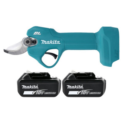 Makita Dup181Z 18V Lxt Cordless Brushless Pruning Shears With 2 X 3Ah Batteries from B&Q