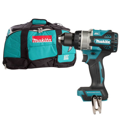 Makita Dhp492Z Drill 18V Lxt Cordless Brushless Combi Drill With Lxt400 Tool Bag from B&Q