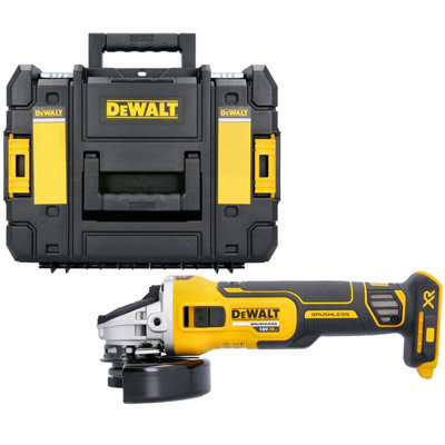 Dewalt  Dcg405 18V Xr Brushless Cordless 125mm Angle Grinder With Dwst1-70703 Tstak Case Without Inlay from B&Q