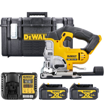 Dewalt Dcs331 18V Xr Li-Ion Cordless Jigsaw With 2 X 4Ah BatteryCharger & Ds300 Case from B&Q