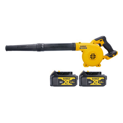 Dewalt Dcv100 18V Li-Ion Cordless Jobsite Blower With 2 X 4Ah Batteries from B&Q