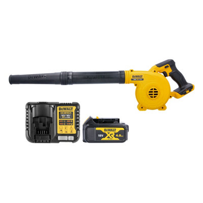 Dewalt Dcv100N Kit-7 18V Xr Compact Jobsite Blower With 1 X 4Ah Battery & Charger