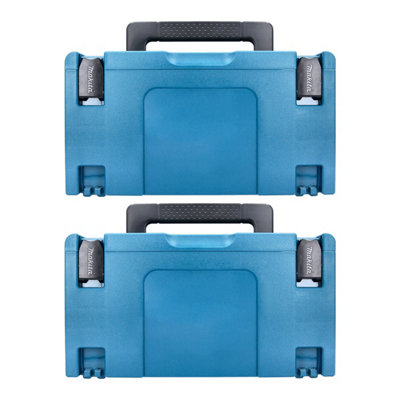 Makita 821551-8 Makpac Type 3 Stacking Connector Case 396mm X 296mm X 210mm Pack Of 2 from B&Q