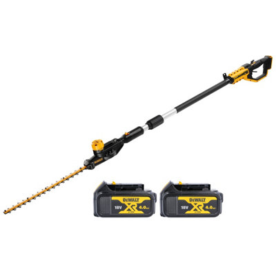 Dewalt Dcmph566n 18V Xr Cordless 55Cm Pole Hedge Trimmer With 2X 4Ah Batteries Size 18