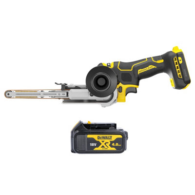 Dewalt Dcm200 18V Xr Cordless Brushless 13mm Belt File Sander With 1 X 4Ah Battery from B&Q