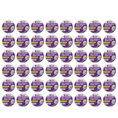 Drywall Master Scrim Tape 50mmx90M High Strength Self-Adhesive Pack Of 48 from B&Q